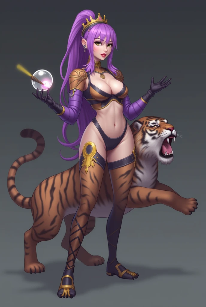 Mlbb fanny lightborn skins eating big tiger