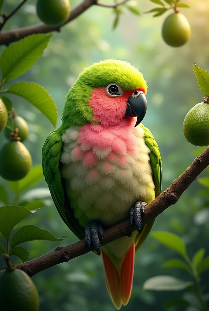 Guava became a parrot
