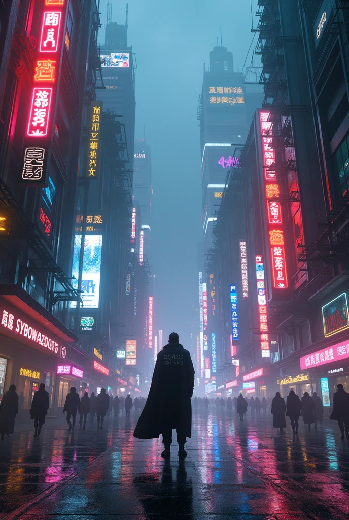 (neon city ), (best quality, 4k, highres, masterpiece:1.2), ultra-detailed, realistic:1.37, HDR, studio lighting, extreme detail description, vivid colors, bokeh, concept art, dark color scheme, dramatic lighting