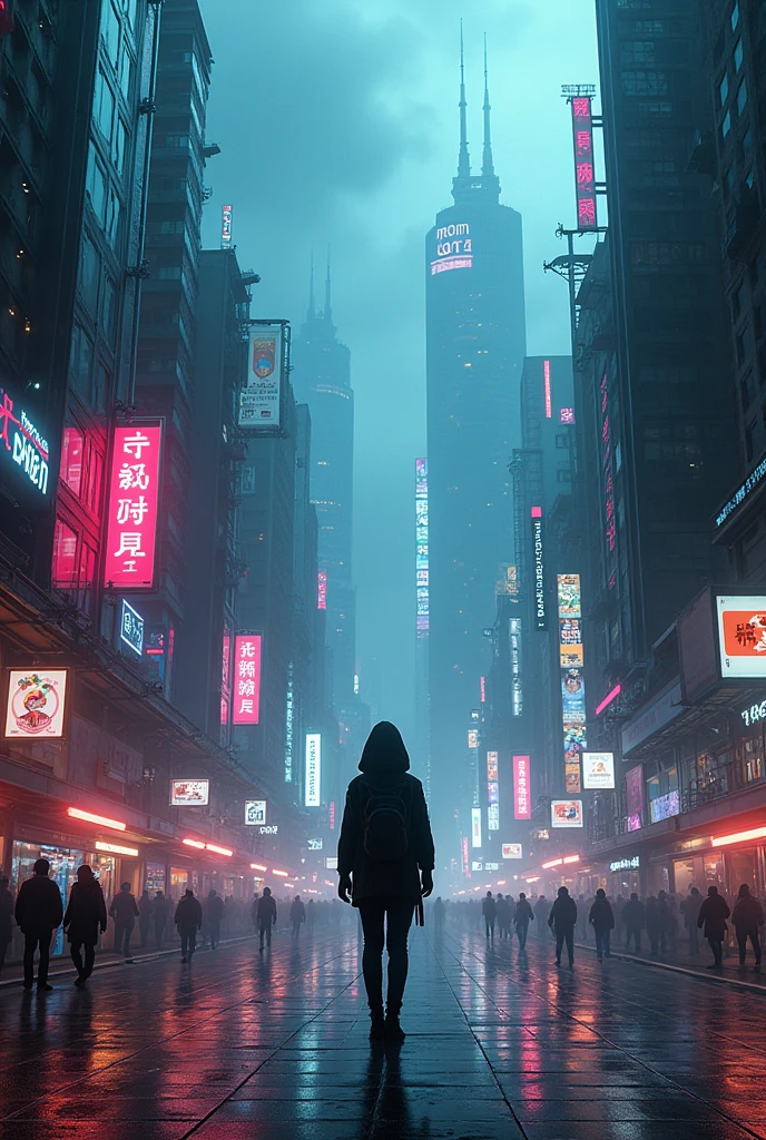 (neon city ), (best quality, 4k, highres, masterpiece:1.2), ultra-detailed, realistic:1.37, HDR, studio lighting, extreme detail description, vivid colors, bokeh, concept art, dark color scheme, dramatic lighting