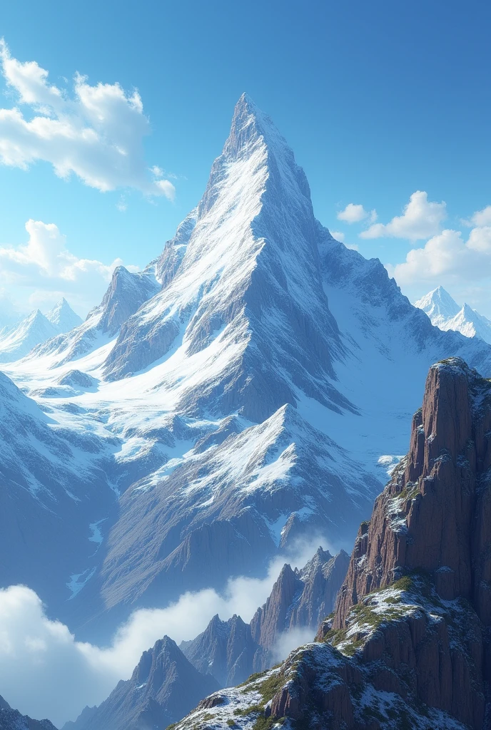 a mountain
