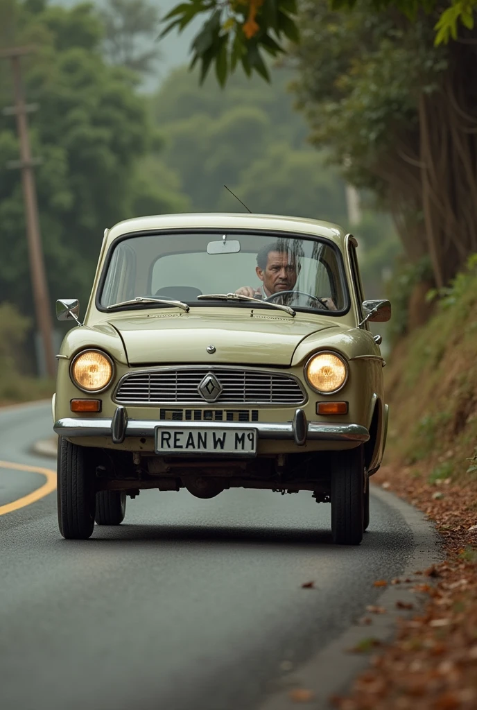 Photo Marc ravalomanana drive Renault 4l
