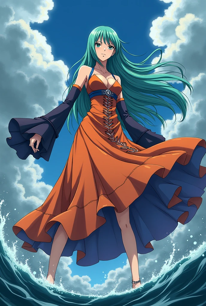 Esdeath in nami dress