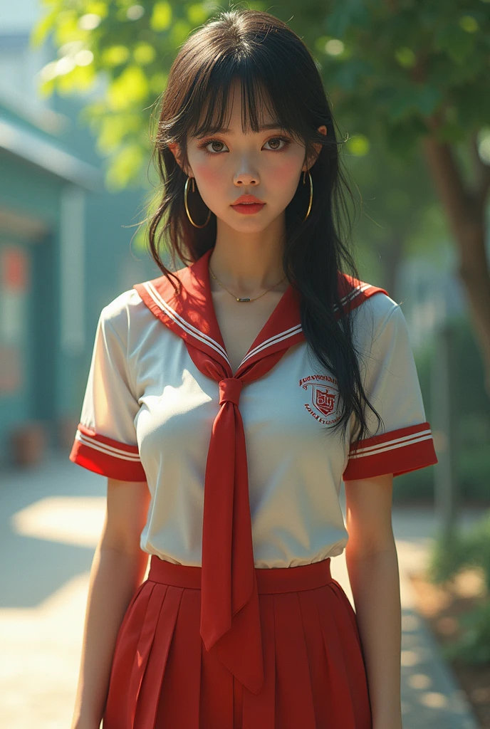 (8k, best quality, masterpiece: 1.2), (realistic, realistic, photorealistic: 1.37), 2 girls, hyper detail, beautiful detail eyes, beautiful detail nose, (((2girls))), short-sleeved sailor suit, pleated short skirt, 7 minutes, sitting on the beach, seaside,