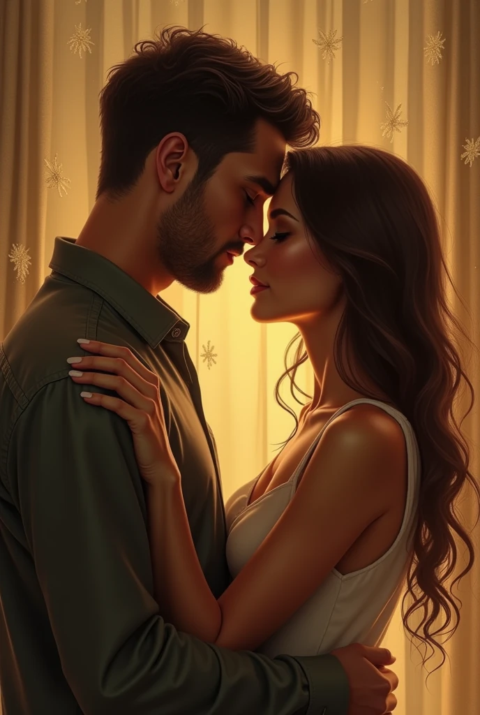 realistic couple in love 18k
