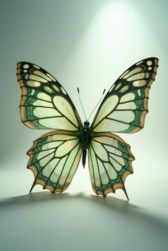 butterfly with dollar wings