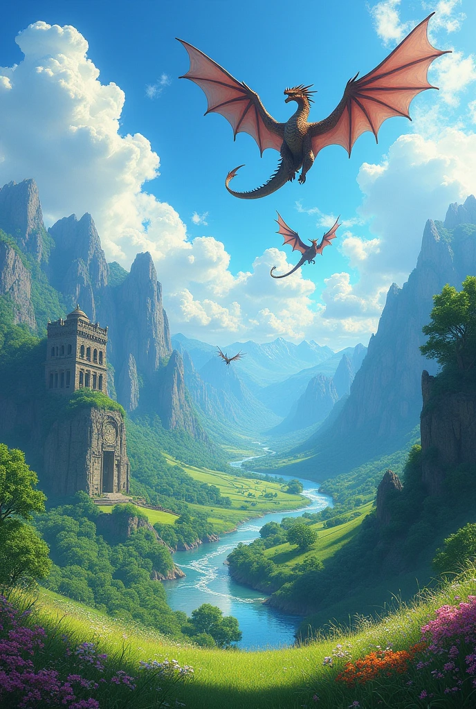 Paysages Dragon quest square enix Zelda