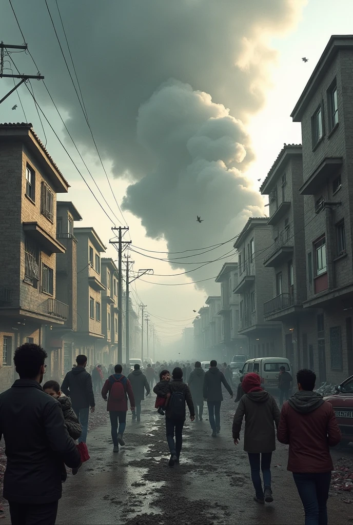 The Petare neighborhood being bombed 