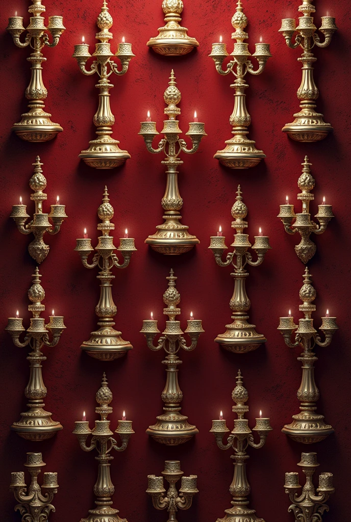 Please create candlesticks pattern HD wallpaper for mobile 