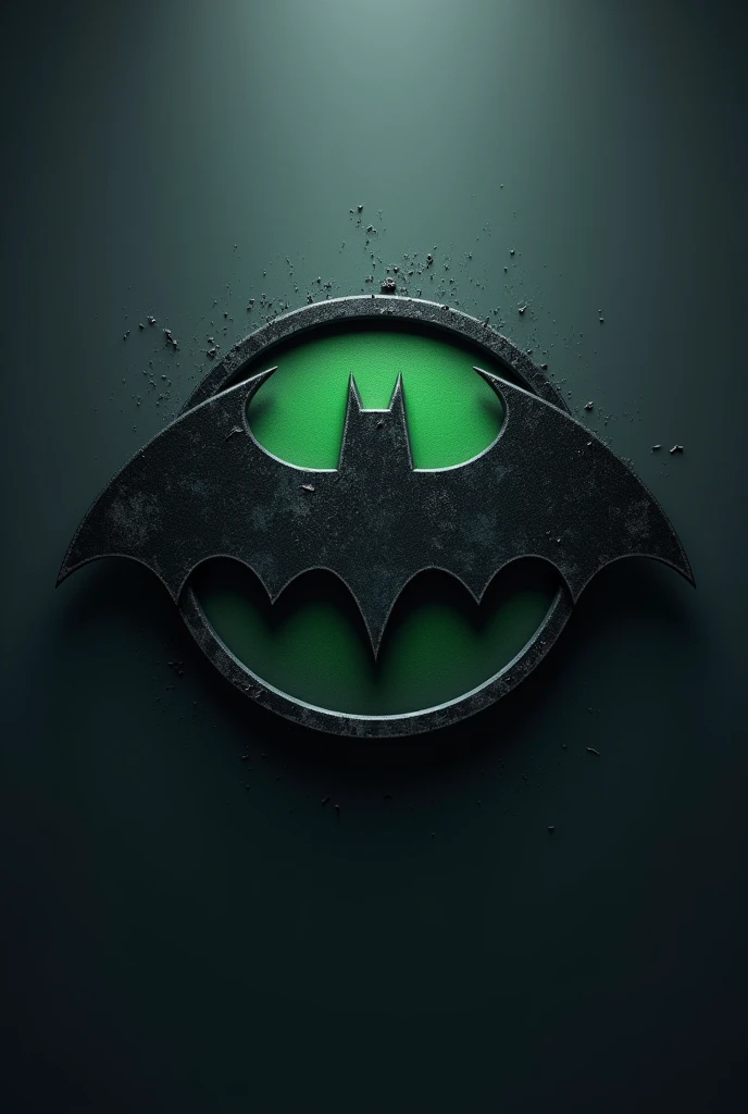 WhatsApp logo Batman version