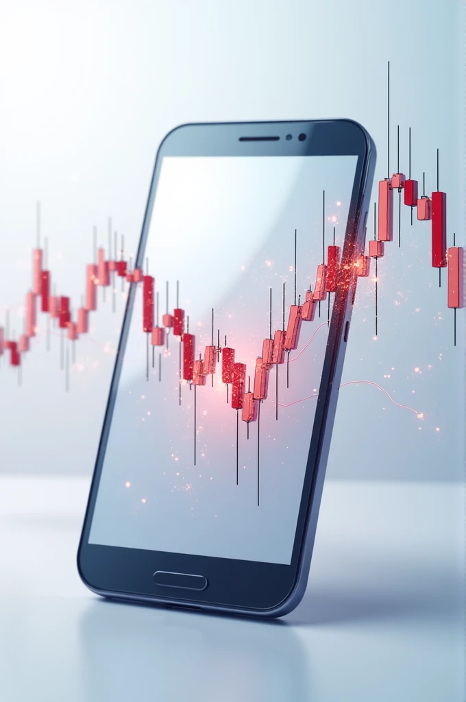 Please create higher high candlesticks pattern hd images for mobile screen