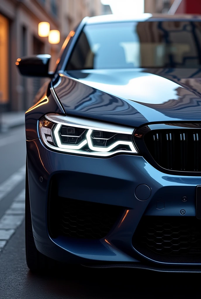 A bmw m5 cs in attitude headlight