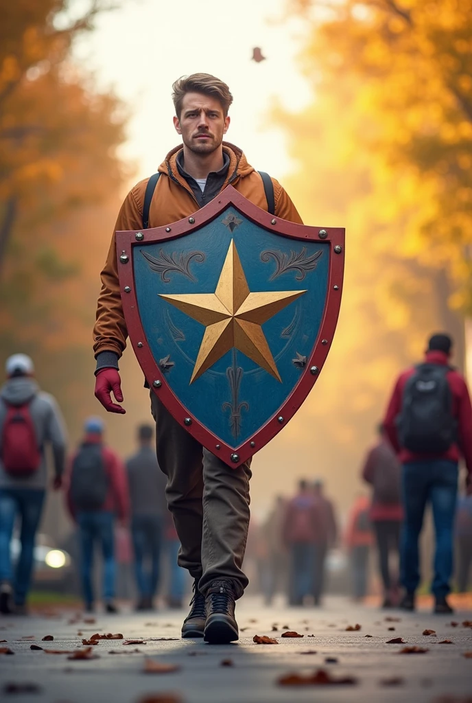 Shield on community service