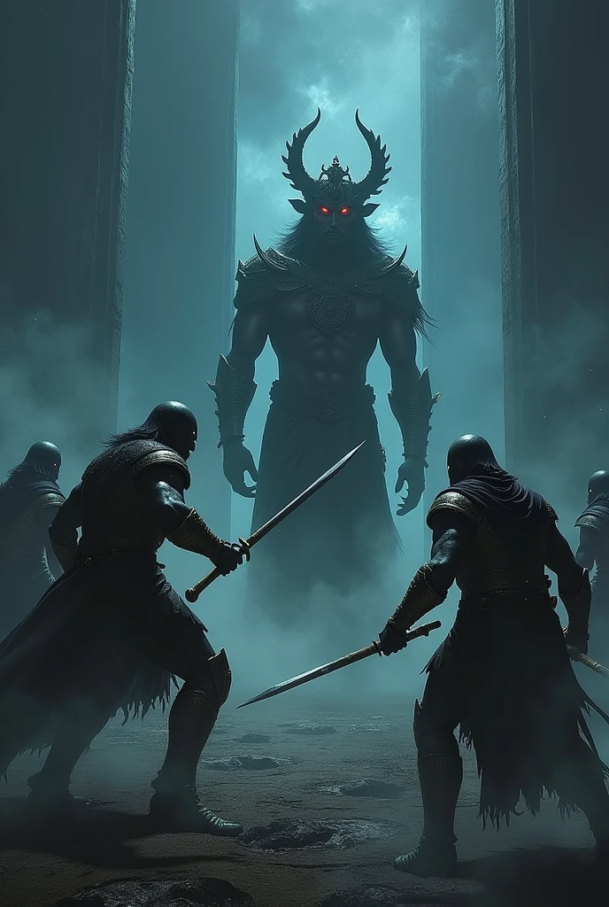 3 Dark warrior vs lord ram, in one night, ultra high quality 