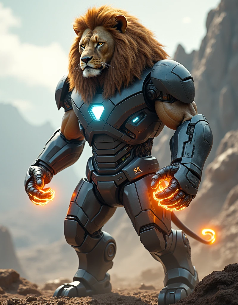 Lion has a iron-man shot