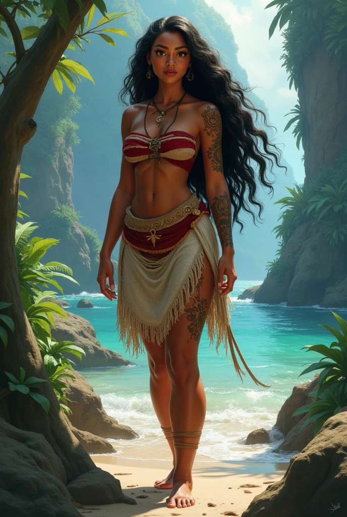 naked Moana
