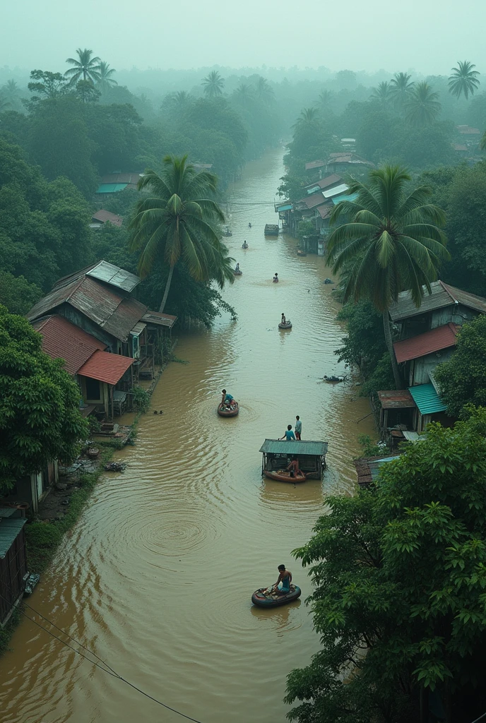 July blood, August flood in Bangladesh 