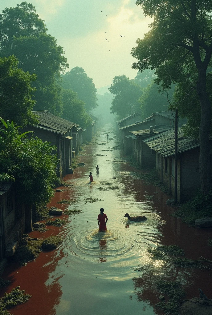 July is blooded, August is flood in Bangladesh
