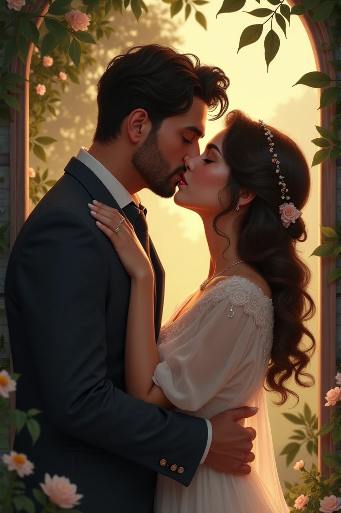 Moodi kissing hassina