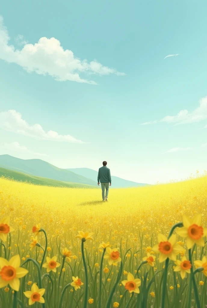 I Wandered Lonely as a Cloud
Lyric by William Wordsworth drawing