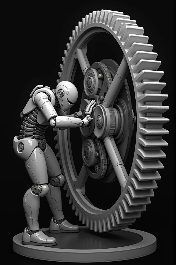 Nome JL REPAIRS inside a gear with a black background