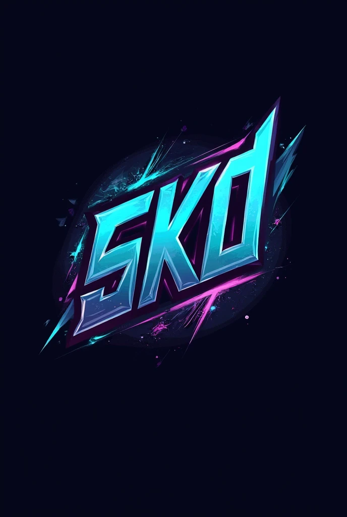 Gamer logo for tik tok that says (s.k.D)