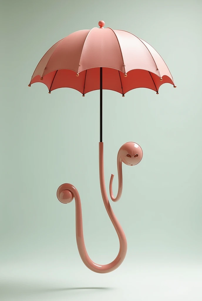 Carelman umbrella with tube ☔