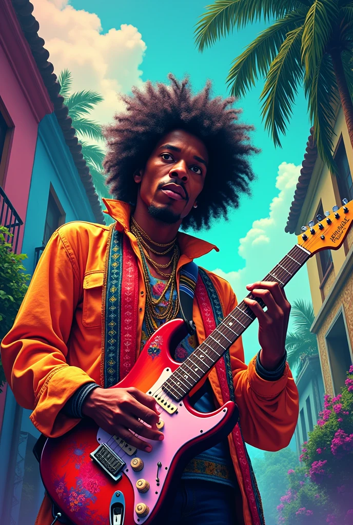 Jimi Hendrix in chorrera