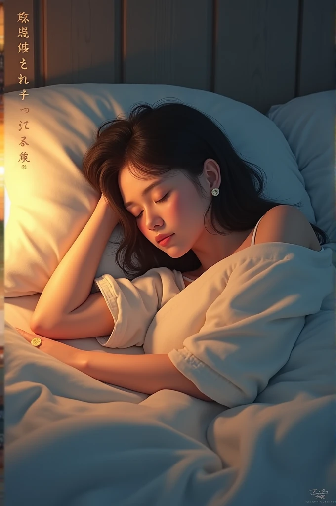 A person sleeping