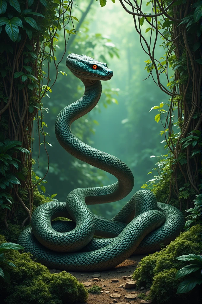 Snake background
