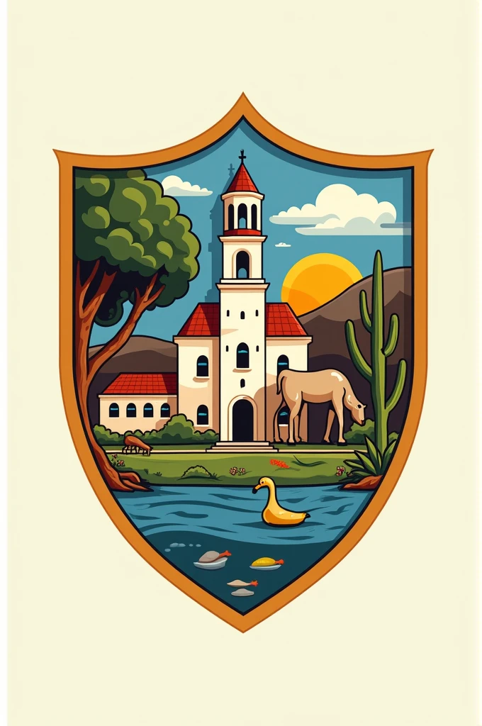A shield is a powerful symbol that represents history., cultura y valores de una comunit. To design the coat of arms of the governorate of San Antonio, Let us consider the following elements:
Key elements to consider:
 * Local symbols: flora, fauna, Natural resources, geographical accidents (rivers, mountains) or historical buildings characteristic of the region.
 * Economic activities: agriculture, Cattle raising, mining, Industry, tourism or other activities relevant to the local economy.
 * History and culture: Important times, historical figures, traditions, festivities or events that have marked the identity of San Antonio.
 * Values and aspirations: Freedom, justice, progress, unit, paz u otros valores que la comunit desea representar.
 * colors: Colors have symbolic meanings. Research the colors that best represent the values and identity of San Antonio.
Basic structure of a shield:
 * field: The central part of the shield, where the main symbols are placed.
 * boss: The top of the shield, where smaller elements or slogans can be placed.
 * tip: The bottom of the shield, where other elements or symbols can be placed.
 * BORDER: The edge of the shield, where inscriptions or decorative elements can be placed.
Examples of symbols:
 * flora: A native tree, a representative flower or a typical fruit of the region.
 * fauna: An emblematic animal of the area, like a bird, a mammal or a reptile.
 * Natural resources: a river, a mountain, an important mineral or crop.
 * Historical buildings: a church, A strong, an archaeological ruin or a municipal building.
 * Objects: Work tools, musical instruments, weapons or objects related to local history.
Additional tips:
 * Simplicity: Avoid overloading the shield with too many elements.
 * clarity: Symbols should be easily recognizable and understandable..
 * Originality: Find a co
