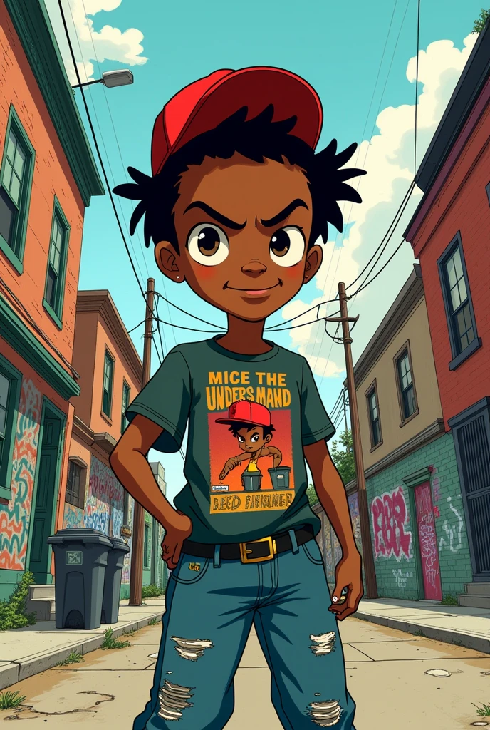 Boondocks Set Riley from back