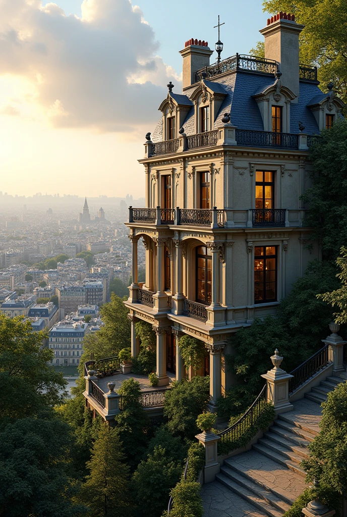 A beautiful house above metro 13 Paris 