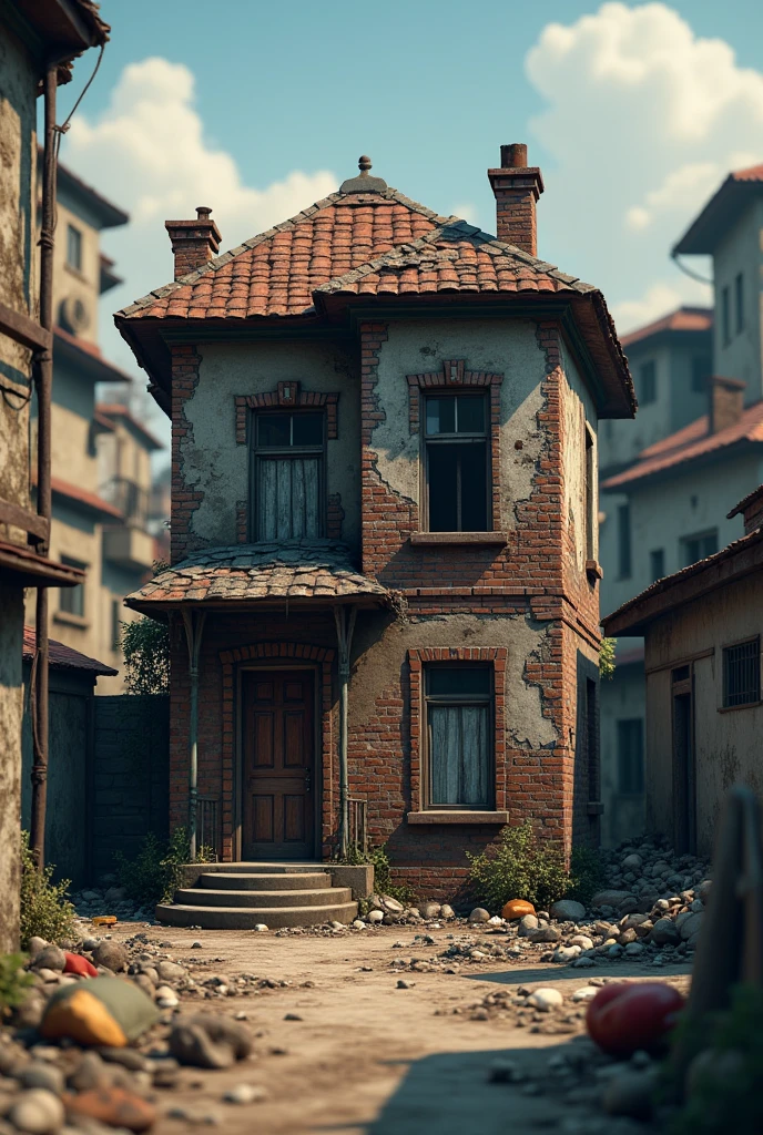 A slum house for roblox