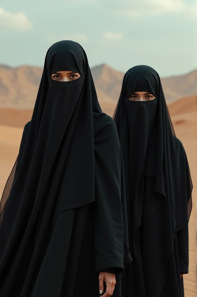 Niqab women