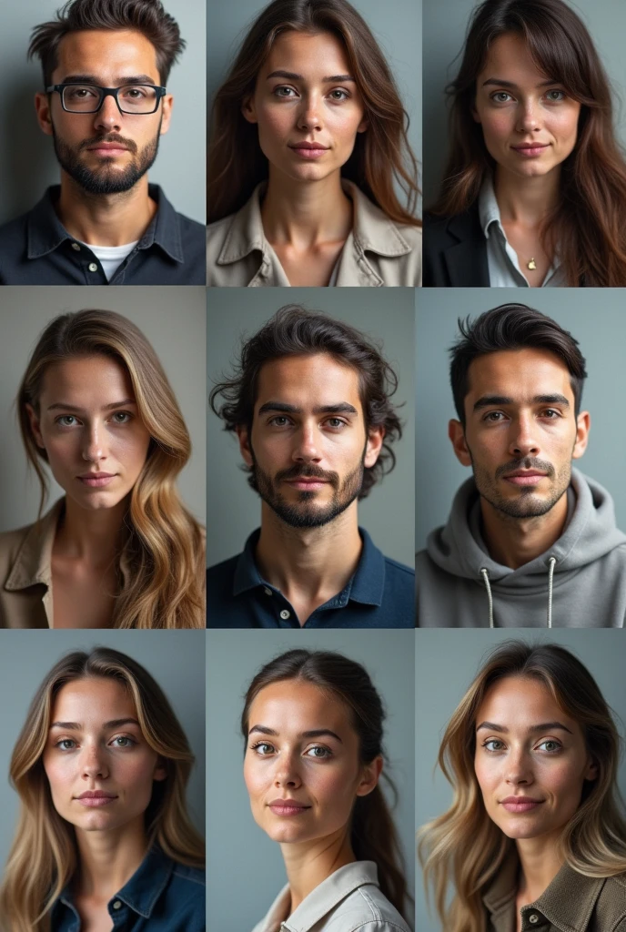 Images of several real people with different professions