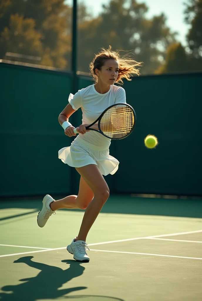 create a tennis ad