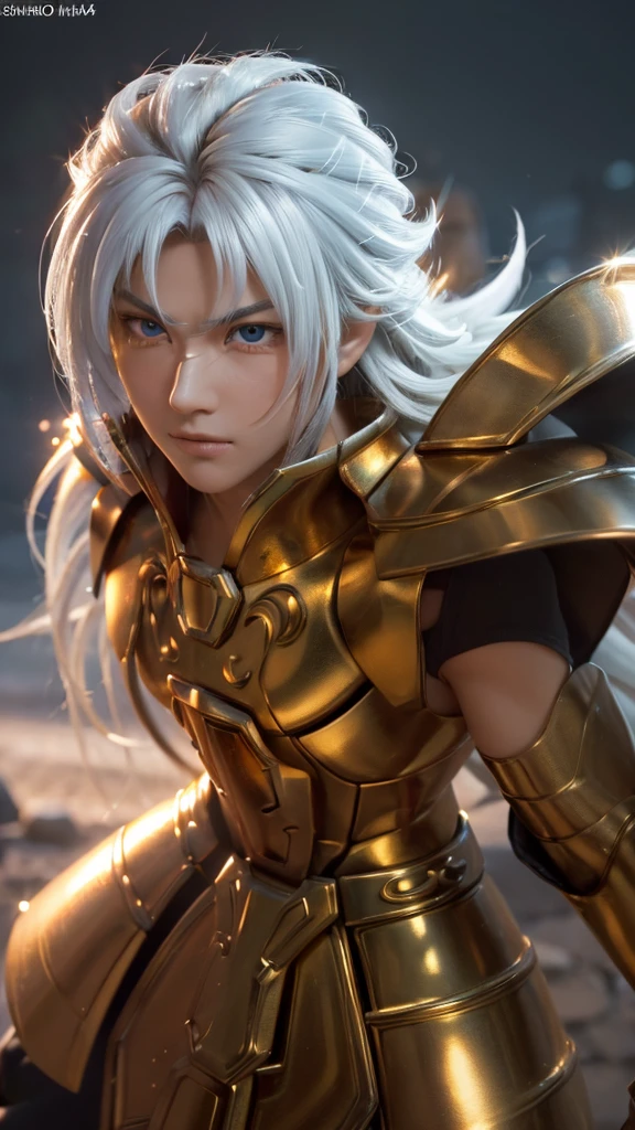 (((1man))) a hyper realistic ultra detailed photograph of a handsome japan man photorealistic shaka at agreek ruins background, tattered Gemini gold half shiny metal armor, long white hair, blue eyes, dynamic pose, detailed symmetric beautiful hazel eyes, detailed gorgeous face, 30-megapixel, 4k, Canon EOS 5D Mark IV DSLR, 85mm lens, sharp focus, intricately detailed, long exposure time, f/8, ISO 100, shutter speed 1/125, diffuse back lighting, award winning photograph, facing camera, looking into camera, monovisions, perfect contrast, High sharpness, facial symmetry, depth of field, ultra-detailed photography, raytraced, global illumination, TanvirTamim, smooth, ultra high definition, 8k, unreal engine 5, ultra sharp focus, award-winning photograph, trending on artstation, realistick 8k