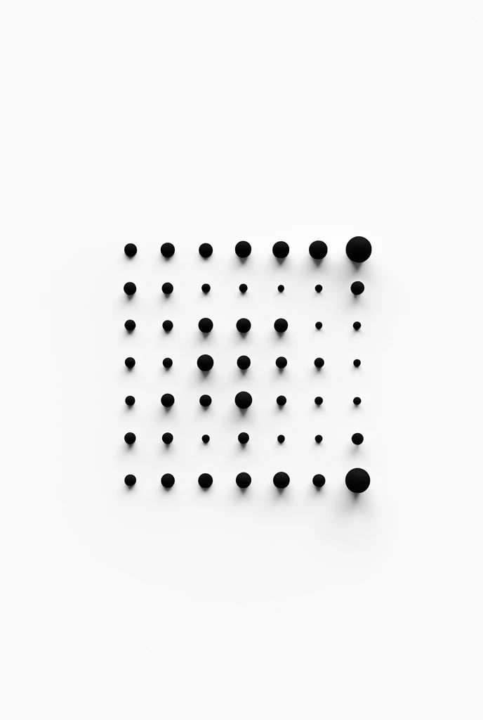 Show rigidity only with black dots