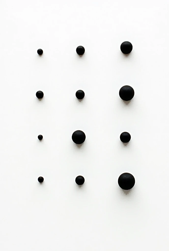 Show rigidity only with black dots