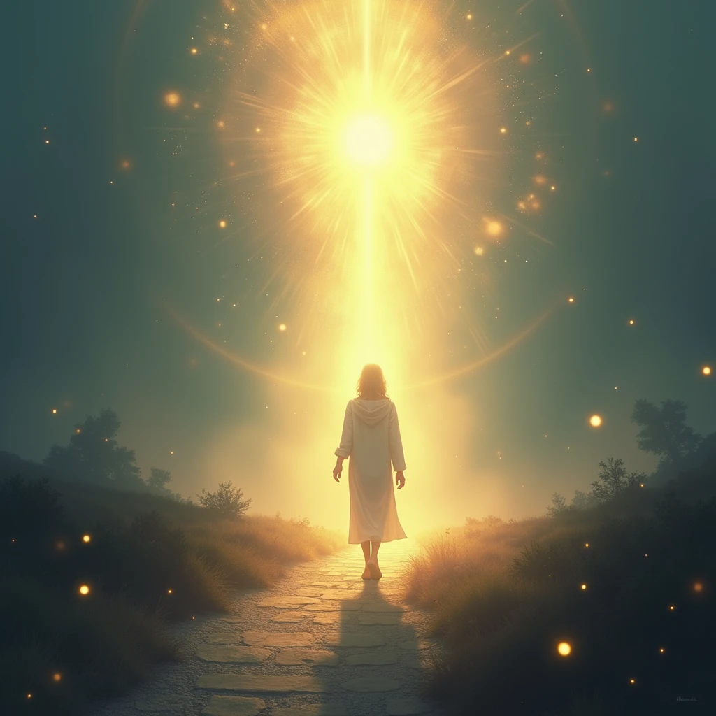 The light of God guides my steps and illuminates my path