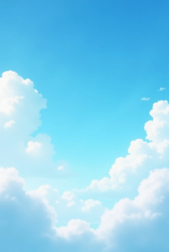 Create Beautiful Sky Blue Clouds White Sky Blue White