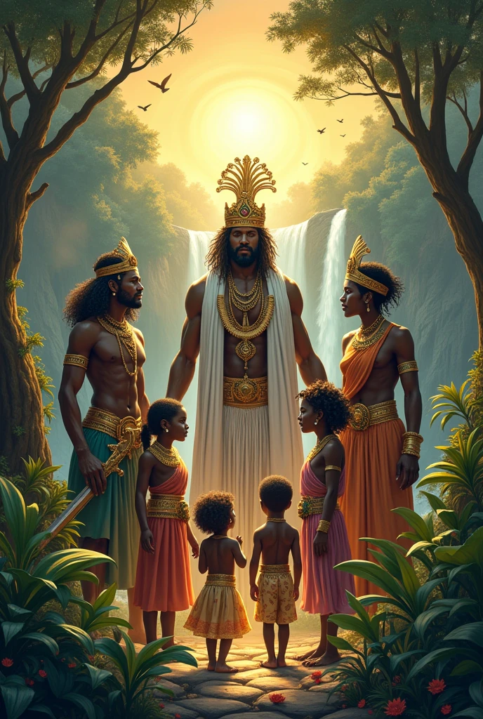 make all the orixas take care of your children, being them Oxalá, ogum, Oxóssi, Shango, oxum, iemanjá, Iansã.