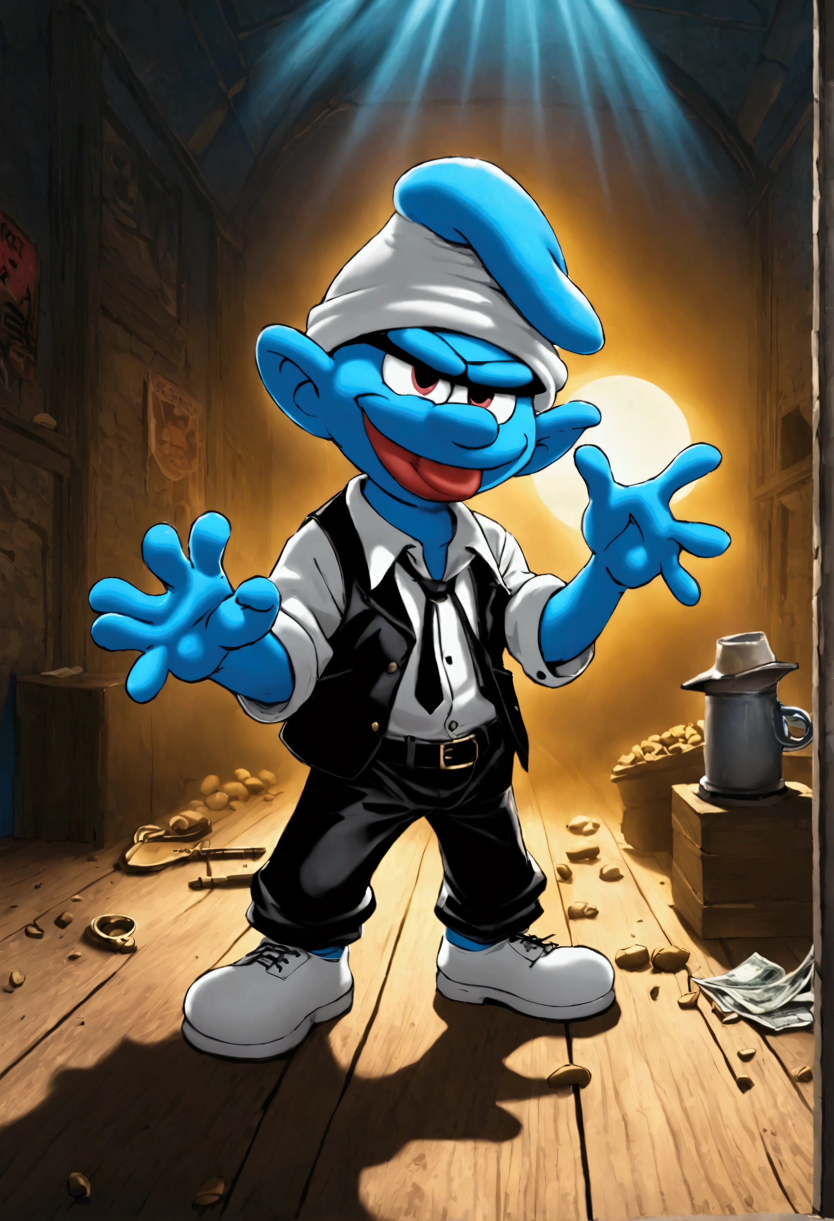 gangster smurf