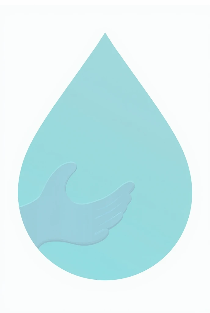 Create an icon for saving water