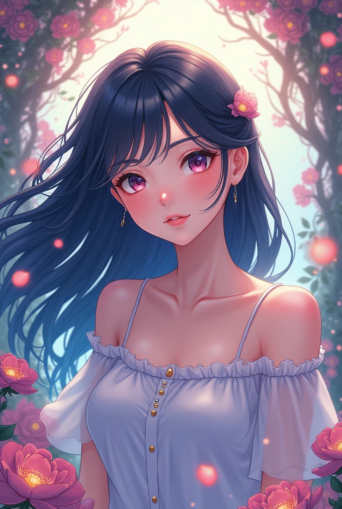 Anime style teenage girl Vajima