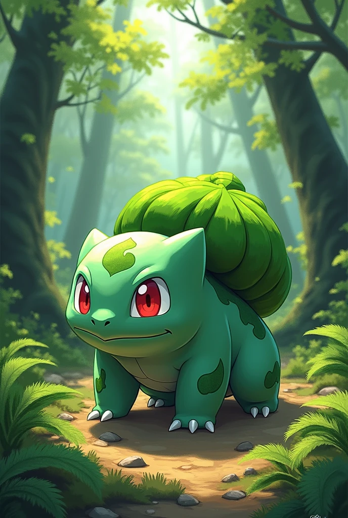 Create Bulbasaur in its environment according to its history