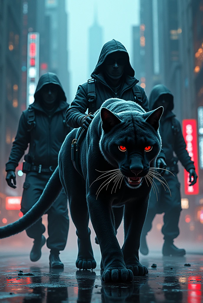 generates an image that suddenly a team of hackers and their logo/pet is a puma 

