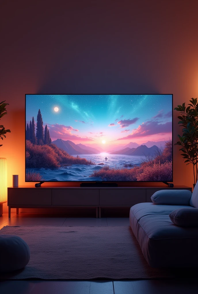 a television 