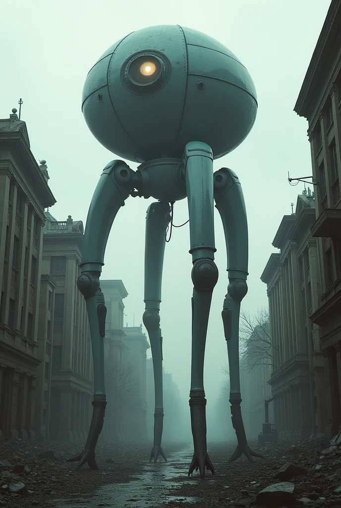 Berlin War, the worlds three-legged. Alien Machines 